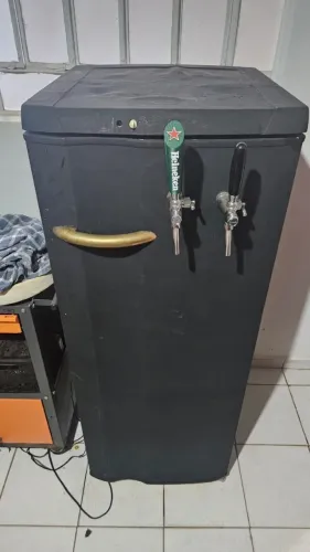 Kegerator Cervejeira Chopeira 2 Torneiras Italianas