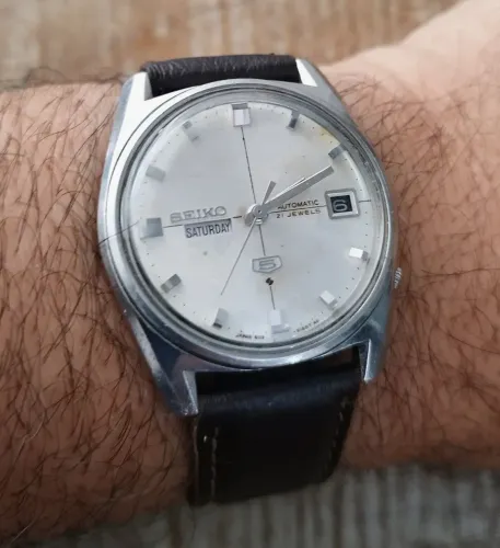 Relógio Seiko 5 Two Windows Automático