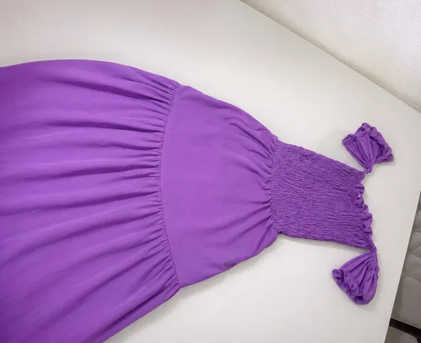 Lindo vestido longo ciganinha