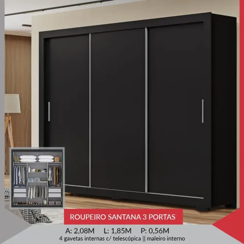 Guarda roupa casal 