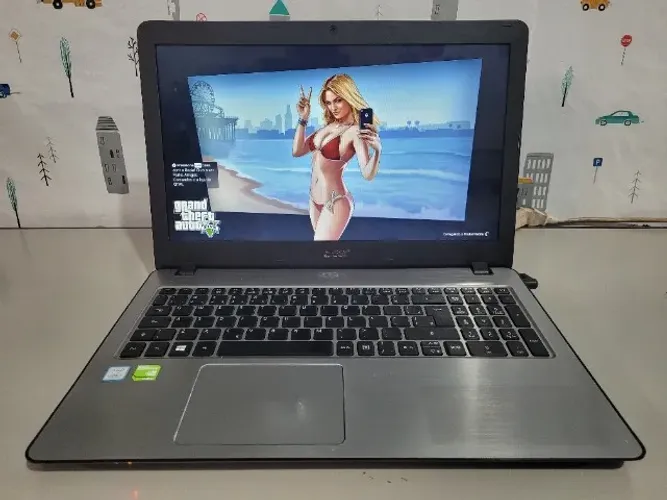 NOTEBOOK GAMER ACER PLACA DE VÍDEO GEFORCE 4GB, CORE I7, 8GB DE RAM DDR4, ENTREGO