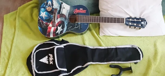 Violão infantil Phx Capitão América 