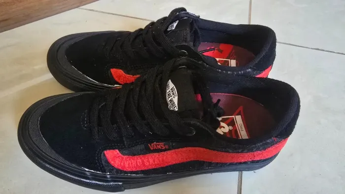 Vans TAM 35 Style 112 Pro Skate Black/ Red Novo