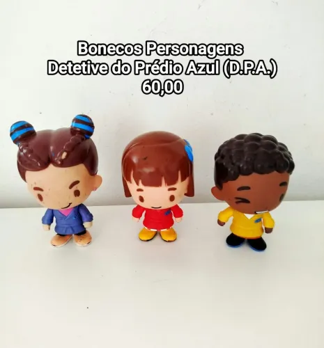 Bonecos Detetives do Prédio Azul DPA