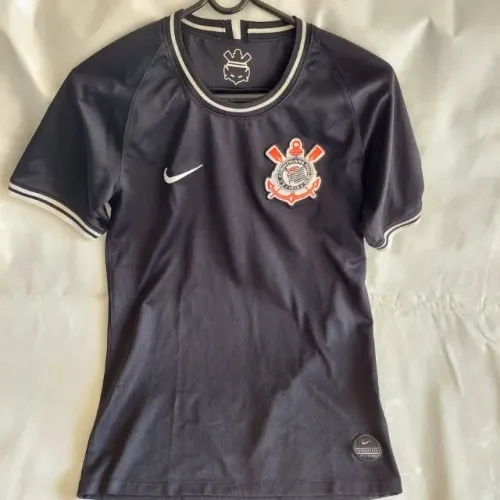 Camisa do Corinthians 2019/2020 Preta - tamanho P seminova ótima