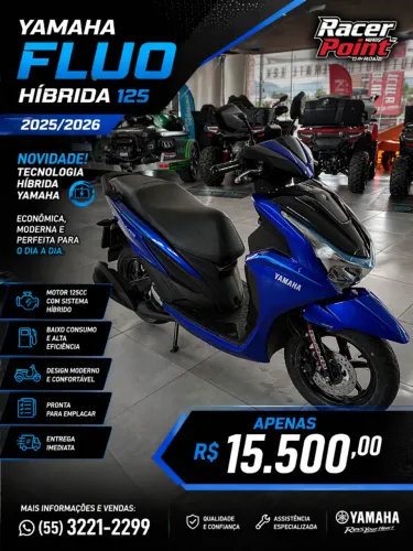 Yamaha Fluo Híbrida 125 - 2025/2026 | 0 km