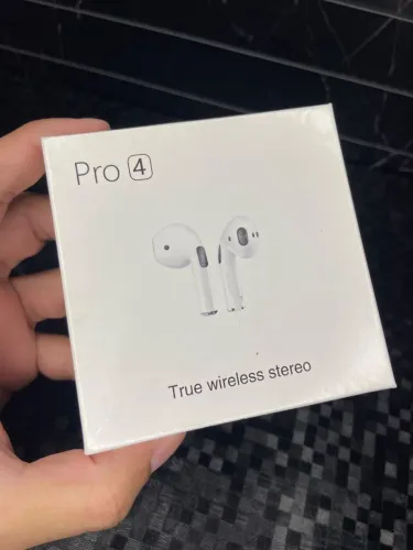 Fone de ouvido Bluetooth - pro 4 branco - entrega rápida