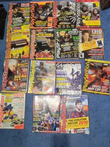 Kit 15 Revistas games antigas