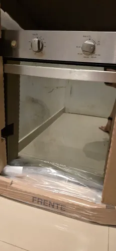 Forno a gás de embutir Brastemp BOA61A