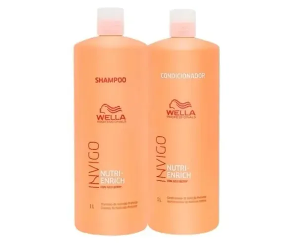 Kit Shampoo 1L + Condicionador 1L Wella