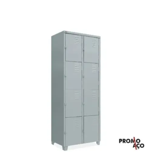 armário para vestiario com 8 portas