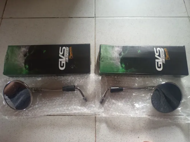 Retrovisor Inox Meteor 350