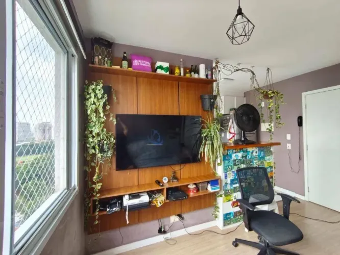 APARTAMENTO COM 1 DORMITÓRIO NO CONDOMÍNIO BARRA VIVA 2 FELICIDADE, NA ÁGUA BRANCA