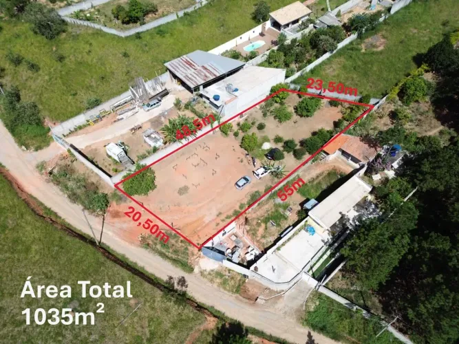 Terreno 1.035m² (Escriturado) - Jacareí - Permuta por Veículo e/ou Financiamento bancário.