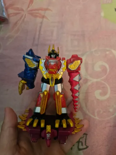 Megazord dino trovão bandai 