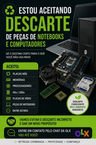 descartes de peças de computador