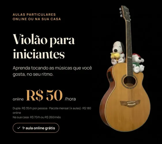 Aula de Violão para Iniciantes