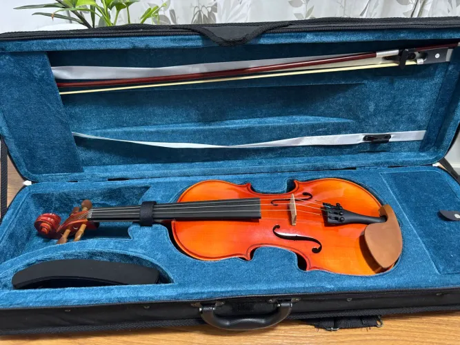 Violino MAJU 4/4 Semi-Novo - Completo, Sem Arranhões e em Estado de Novo