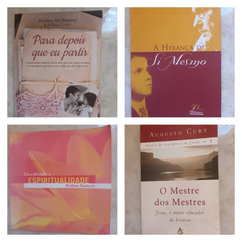 Livros diversos 5,00 cada ou 4 por 16,00