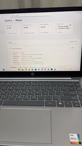 Notebook HP Intel Core i5