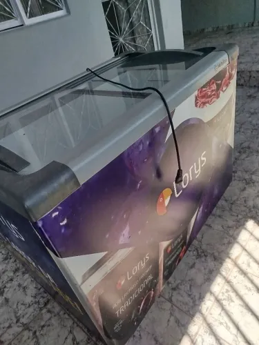 Freezer horizontal metal frio