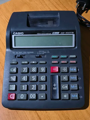Calculadora Casio HR-100TM