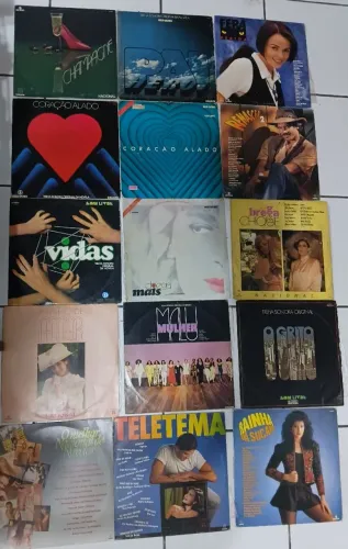 Lps de novela 47 LOTE OPORTUNIDADE
