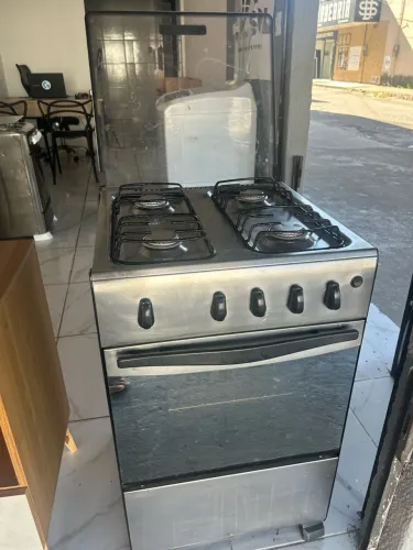 Fogão smaltec 4 boca inox
