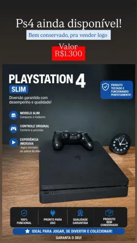 Ps4 slim 1TB