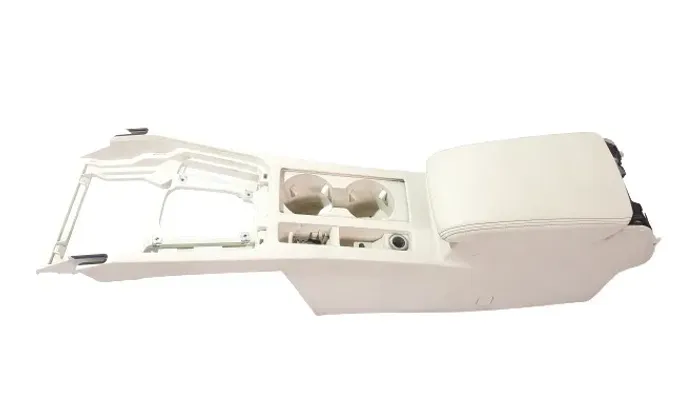 Console Central Apoio Braço Branco Vw Passat B8 16 A 20