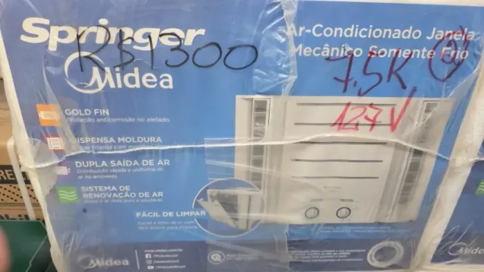 AR CONDICIONADO SPRINTER MIDEA 127V (NOVO)