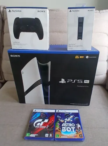 Playstation 5 Pro com leitor com nota fiscal e garantia