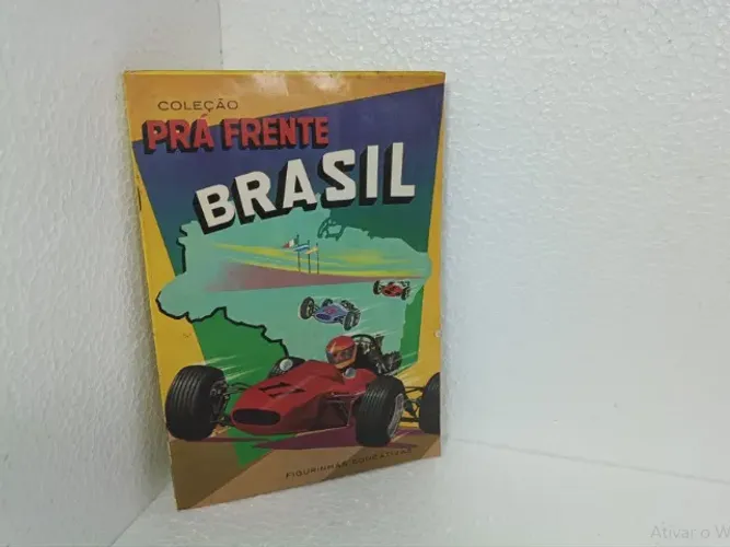 Álbum De Figurinhas Coleção Prá Frente Brasil (Incompleto) 1971