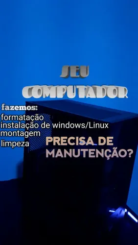 Serviço de manutenção de informática 