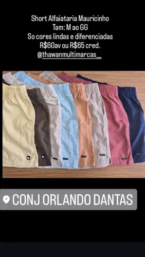 Short Alfaiataria Mauricinho