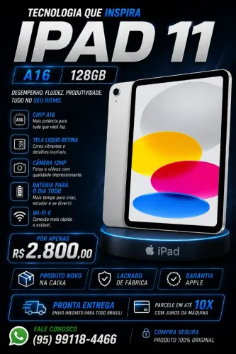 Ipad 11 A16 128gb