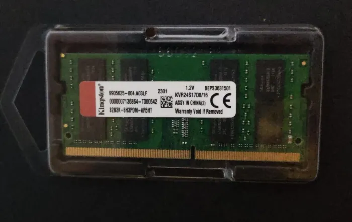 Memória 16 GB DDR 4 para notebook