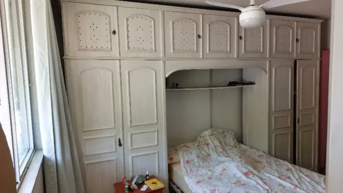 Armário com nicho para cama