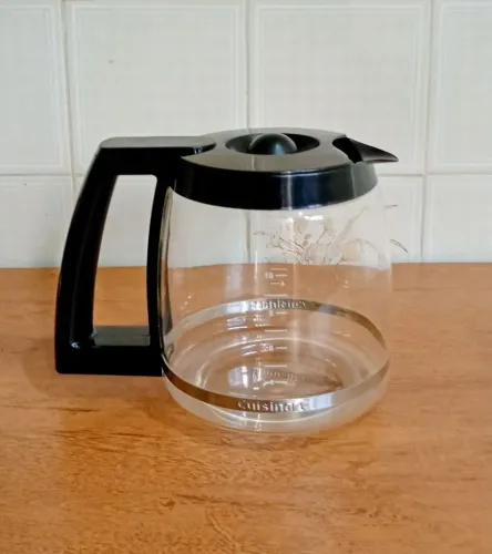 jarra de vidro de reposição para cafeteiras Cuisinart com capacidade de 12 xícaras