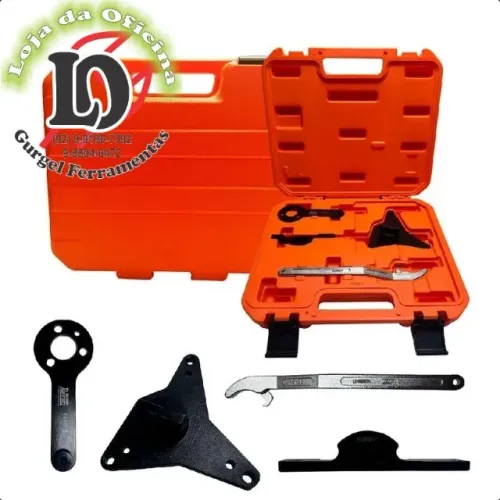 Cj de fer p/ sincronismo Fiat 1.0/1.4 8V Fire EVO e 1.4 16V MultiAir (aspirado e turbo)