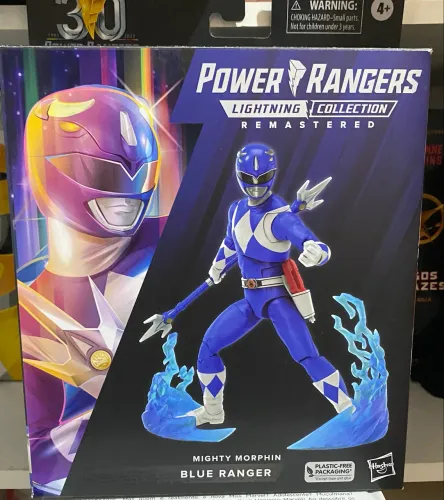 Power Ranger Azul Remasterizado - Lightning collection