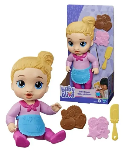 Boneca Baby Alive Bebe Confeiteira Bldh