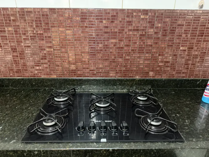 Cooktop 5 bocas Brastemp