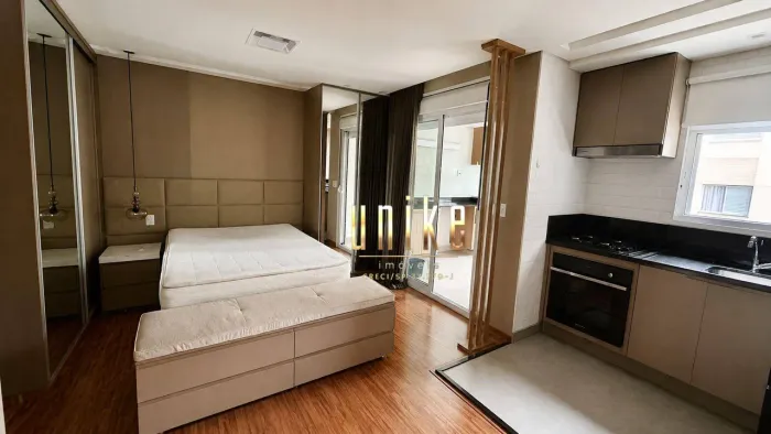 Apartamento para Alugar, 1 dormitório, 39m² por R$4.005/mês - Edifício Moriah no Jardim Aq