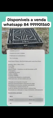 Pallets de plástico 