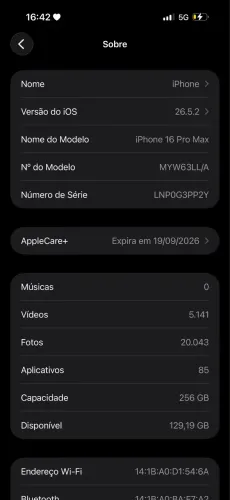 Vendo IPhone 16 pro max