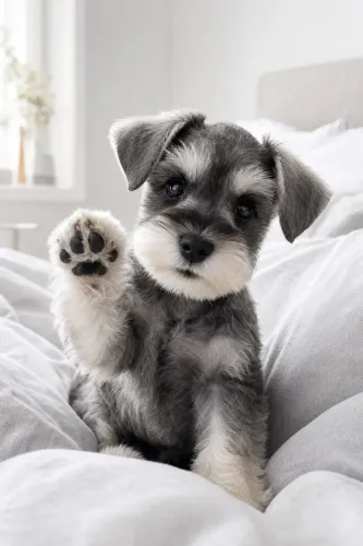 Filhotes de schnauzer