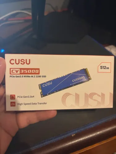 SSD NVME 512gb NOVO LACRADO