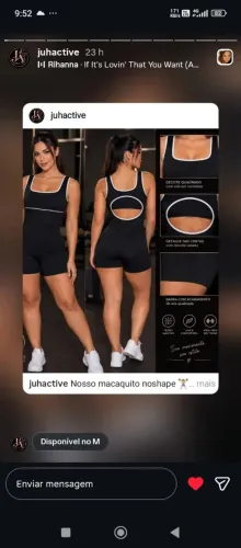 Macacão feminino fitnes