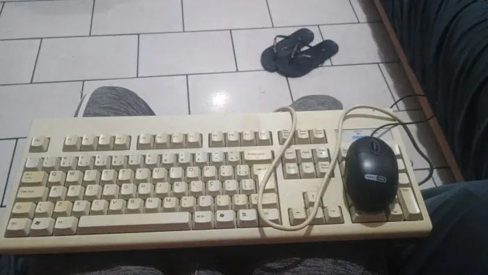 Kit completo de teclado e mouse